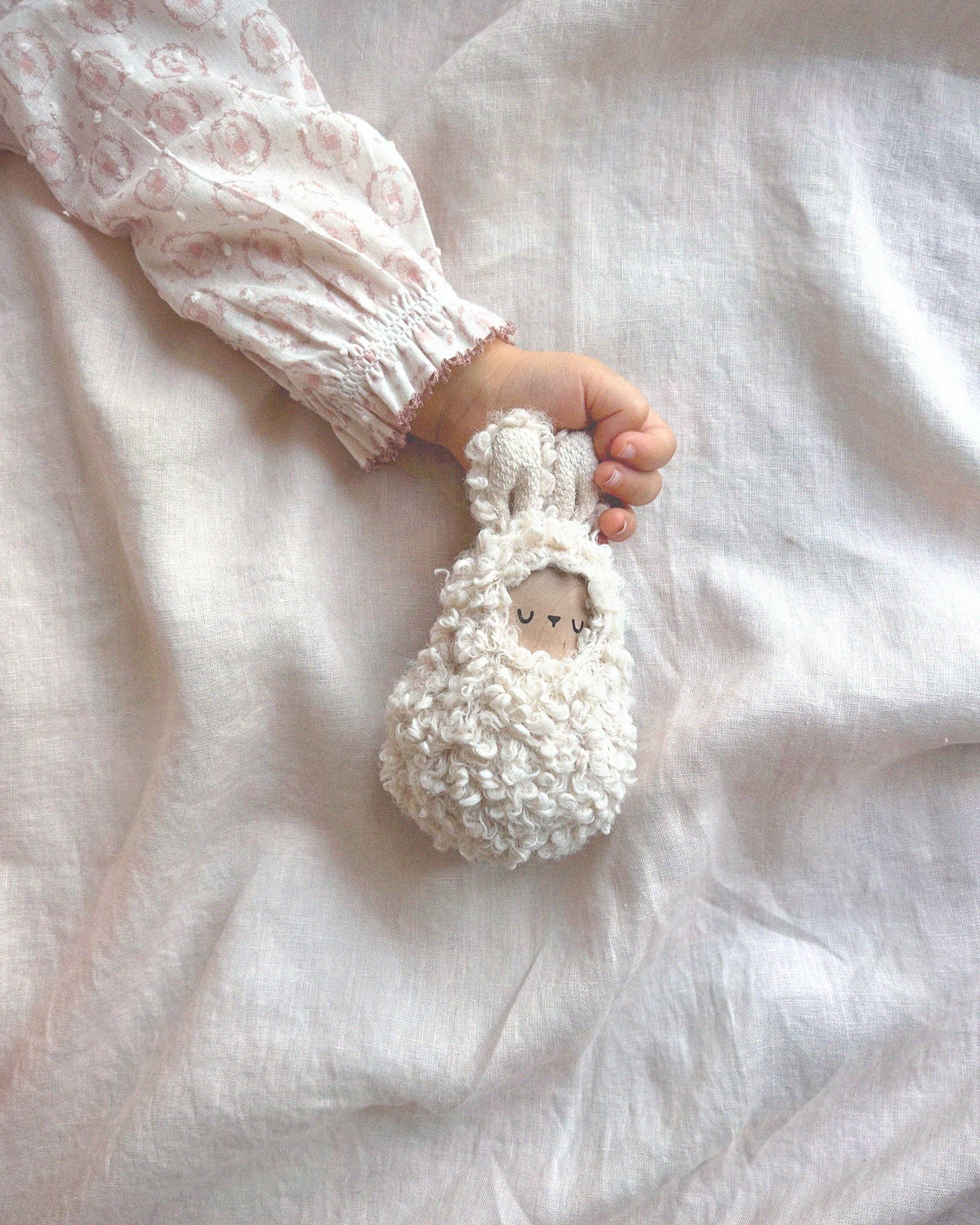 Wooden Roly-Poly Rabbit Toy (Small)
